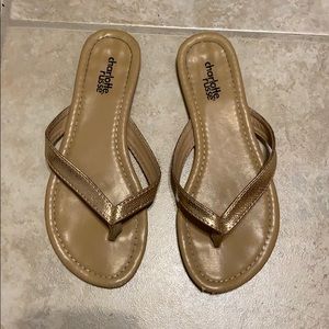 Charlotte Russe Rose Gold Sandals